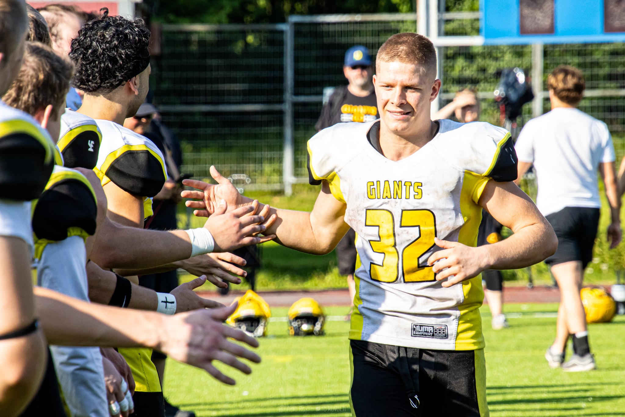 Arttu Blomqvist valittiin oikeutetusti ECGn arvokkaimmaksi pelaajaksi.
Kuva © Aino Raki